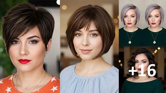 16 Best Short Haircuts for Full Faces That Slim Instantly