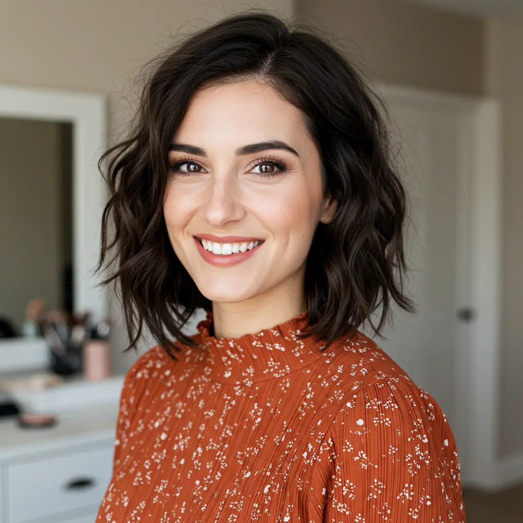 #15 Longer Bob Haircut With Diffused Volume For Fine Hair