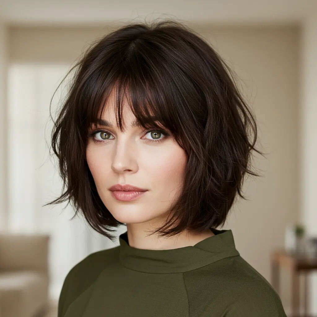 #19 Shaggy Bob For Fine Hair With Subtle Layers