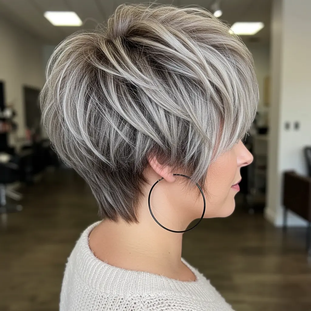 Platinum Pixie Bob with Dark Roots