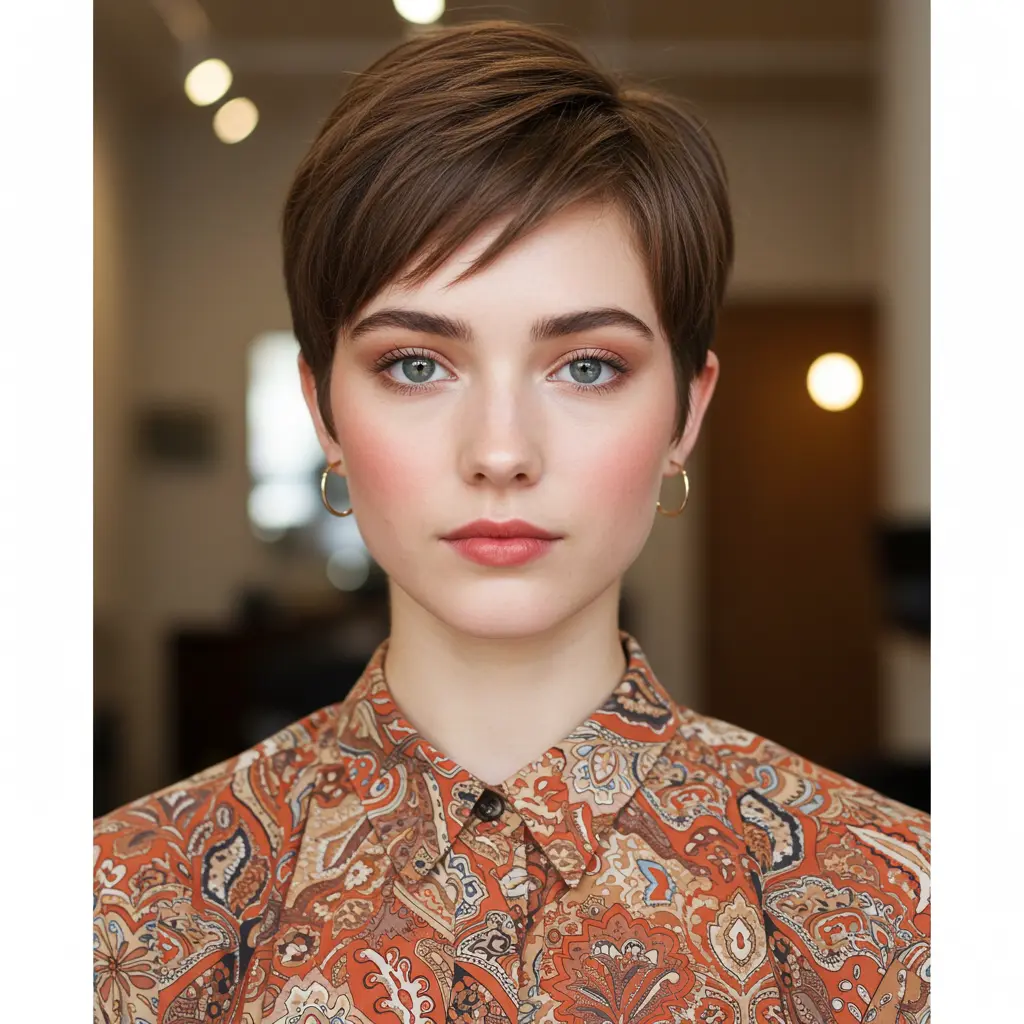 #24 Chic Long Pixie for Fine Hair