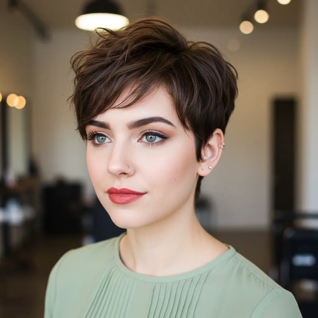 #3 Low Maintenance Textured Pixie Cut