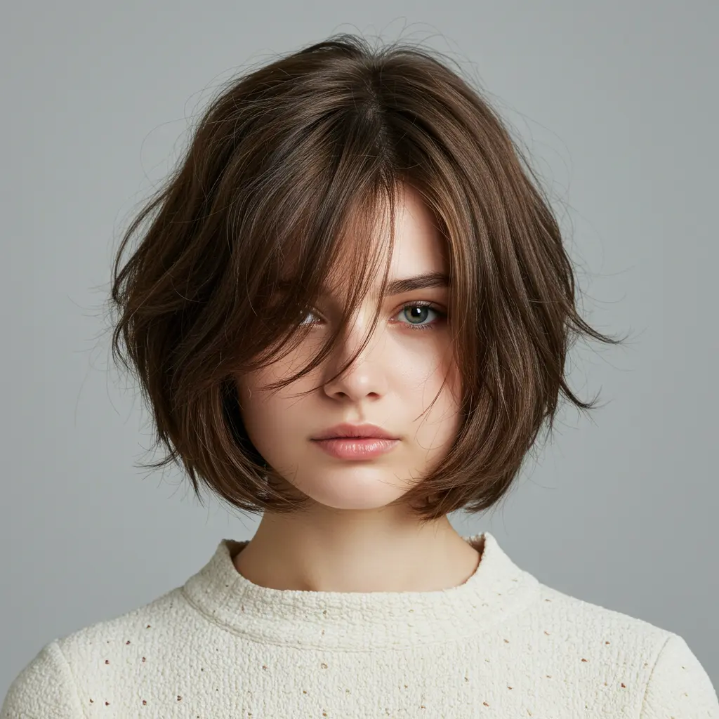 Soft Contrast A-Line Bob