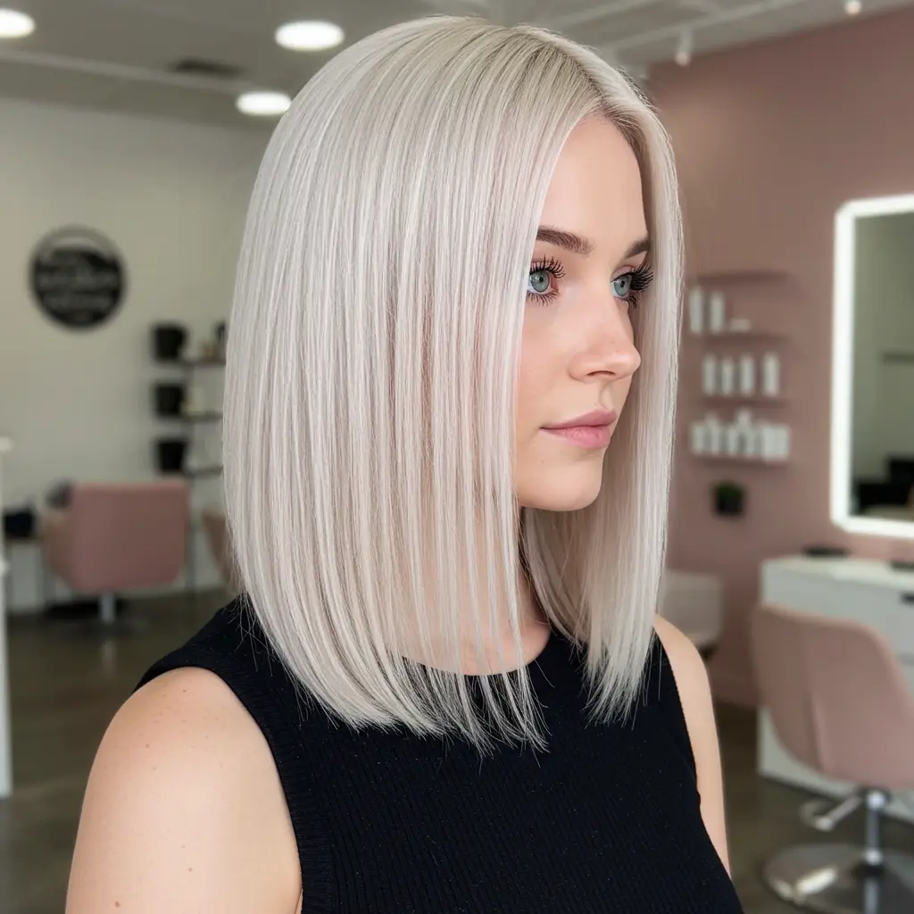 The Dramatic Inverted Bob