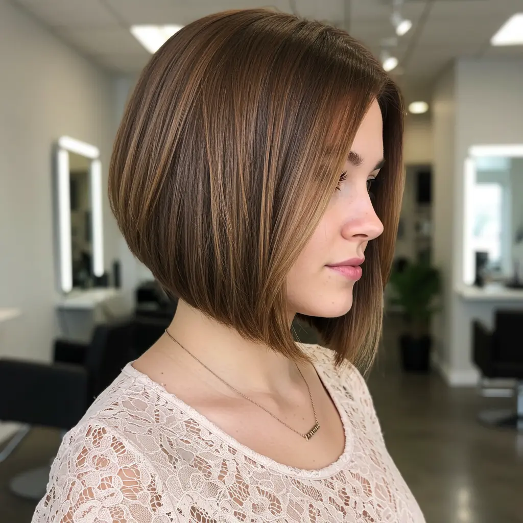 Eye-Catching Inverted Bob