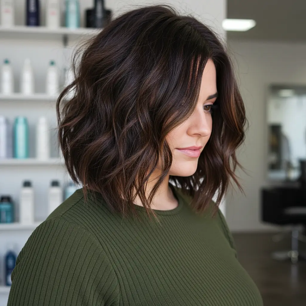 #7 Choppy Long Bob Hairstyles For Fine Hair With Tousled Tips