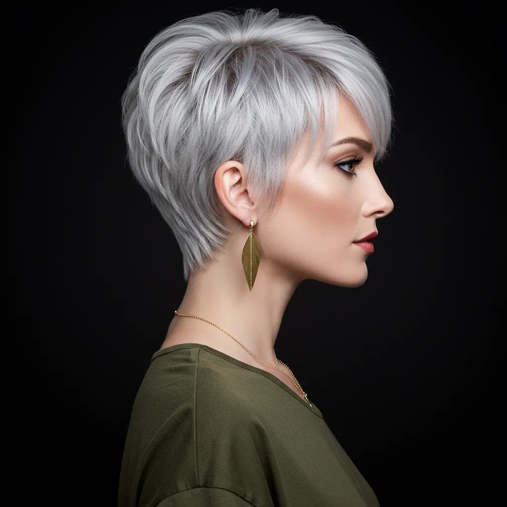 Platinum Blonde on Bixie Hair