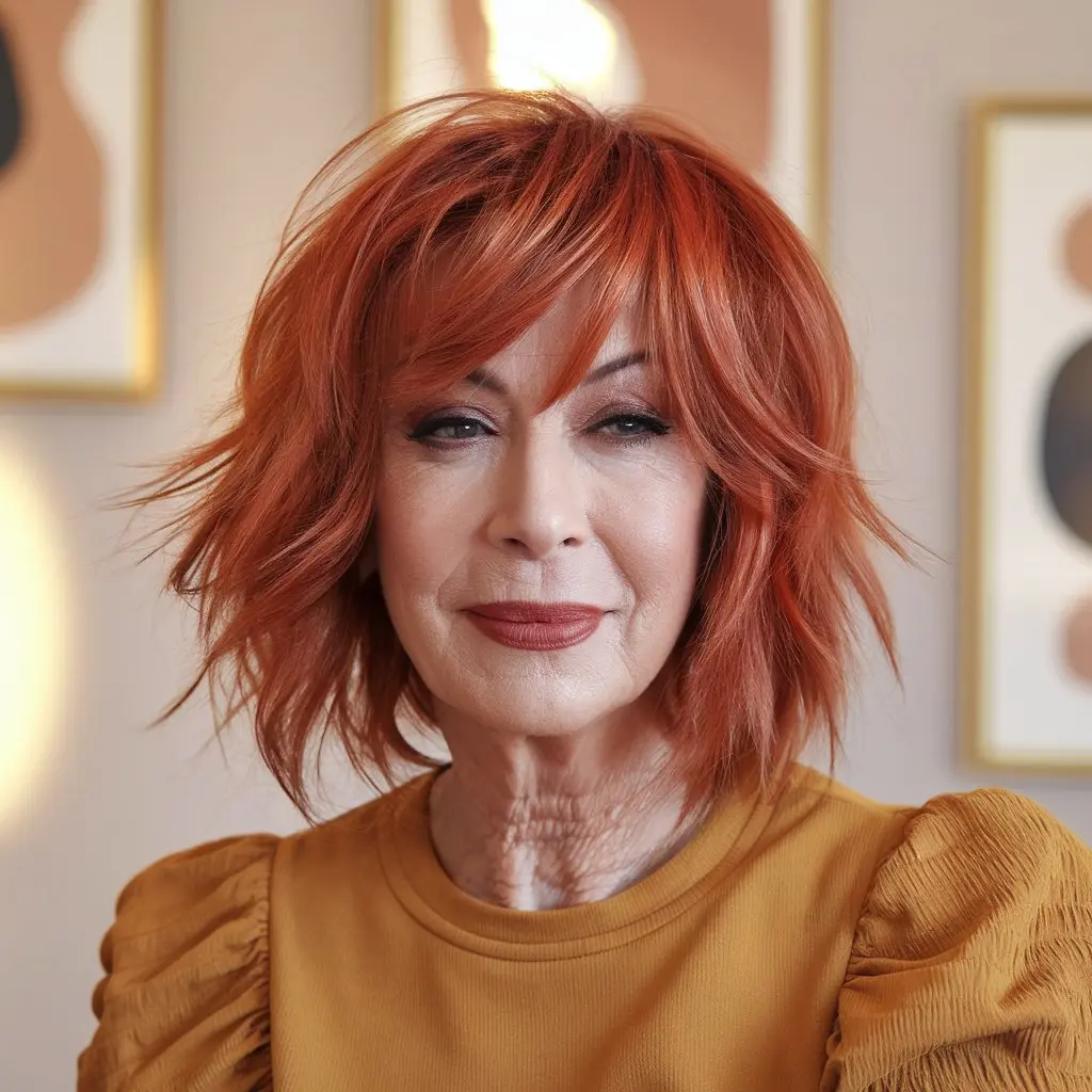 #9 Choppy Layered Bob For Dynamic Movement