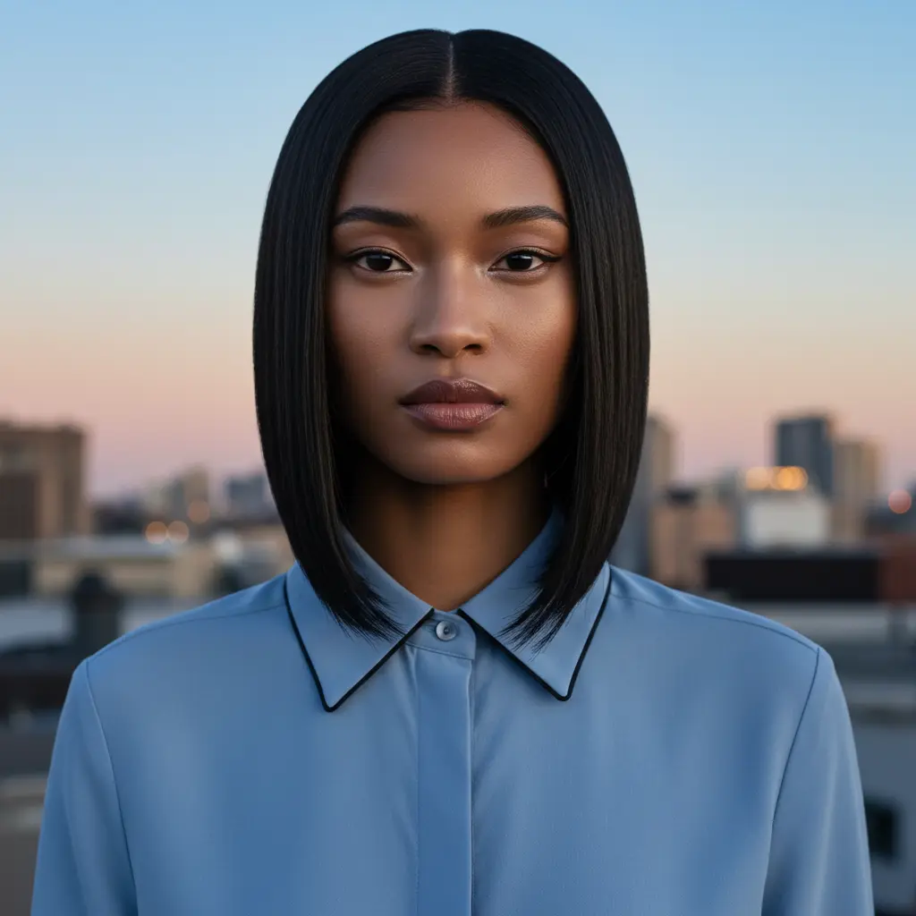 #9 Long Bob For Fine Straight Hair With Micro Layers