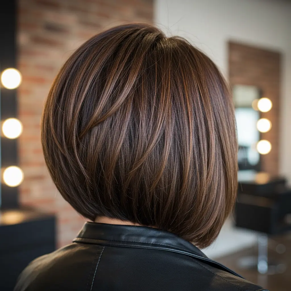 Glossy Volume Rounded Bob
