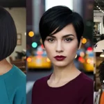 21 Ways to Style Short Black Hair with Bangs