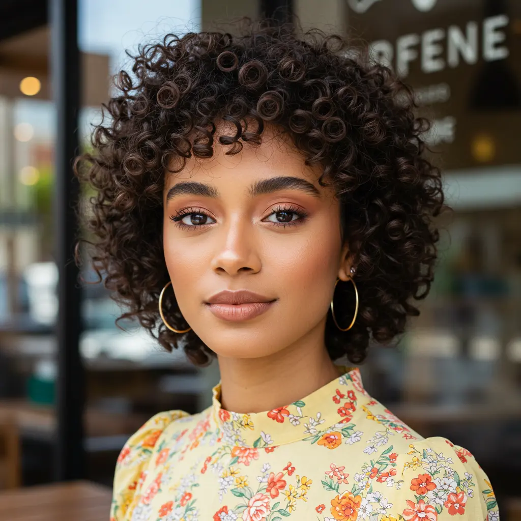#14 Soft Pixie For Curly Hair