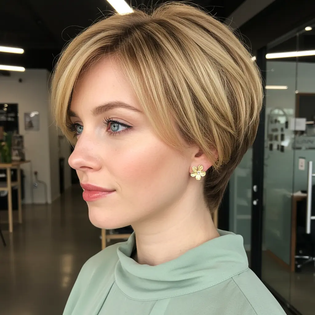 #18 Inverted Bob With Soft Bangs