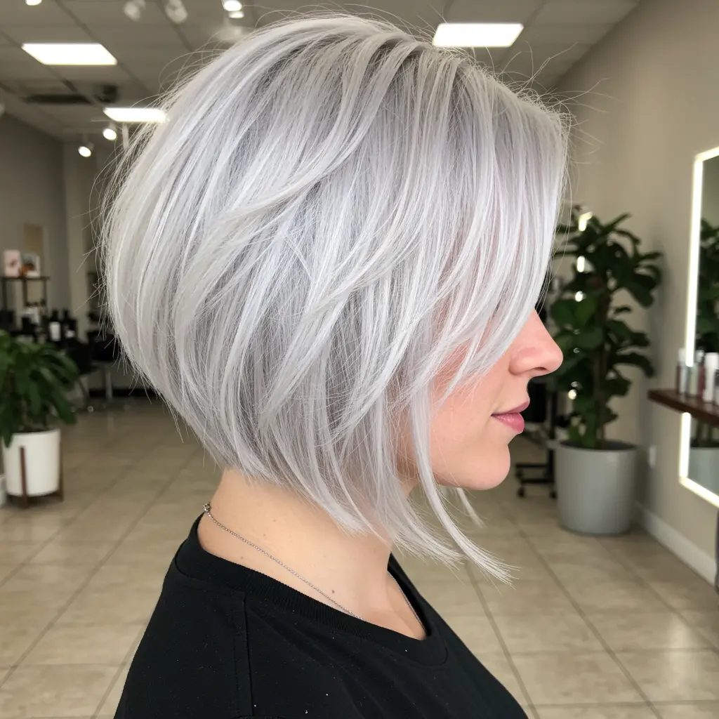 #24 Low-Maintenance Bobbed Hair with Soft Layers