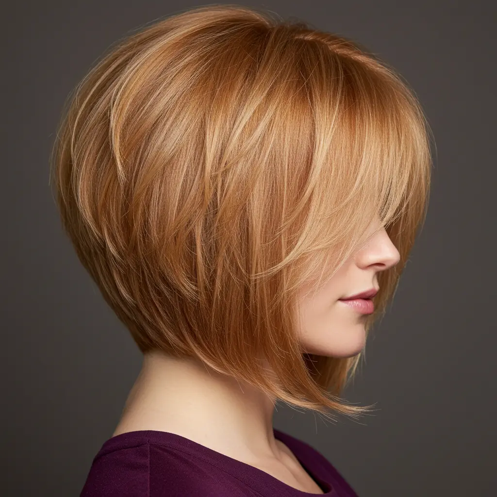 #26 Feathered Bob with Wispy Layers