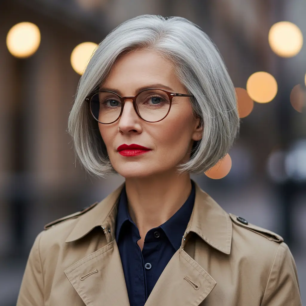 #3 Polished Bob With Subtle Waves