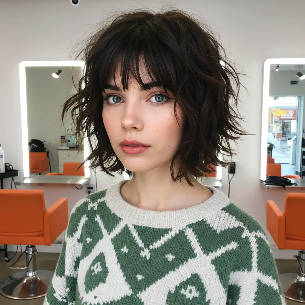 Winged Cut with Messy Layers