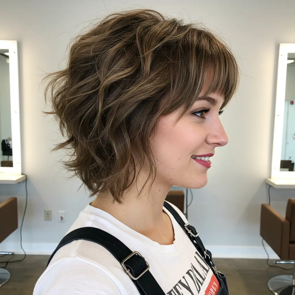 Textured Wixie Haircut