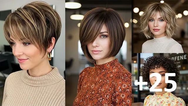 25 Best Layered Short Haircuts with Bangs to Try Now