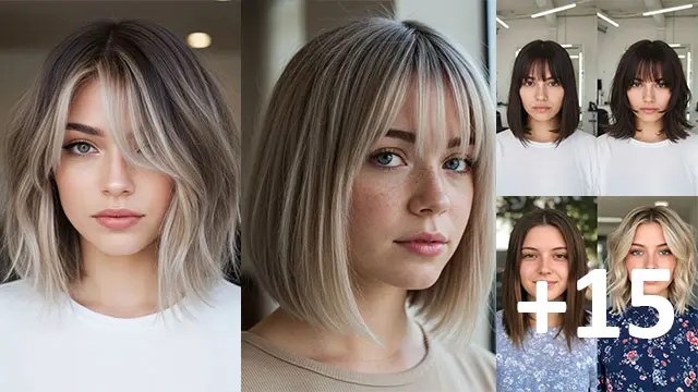 15 Long Bob with Curtain Bangs Ideas You'll Love This Year