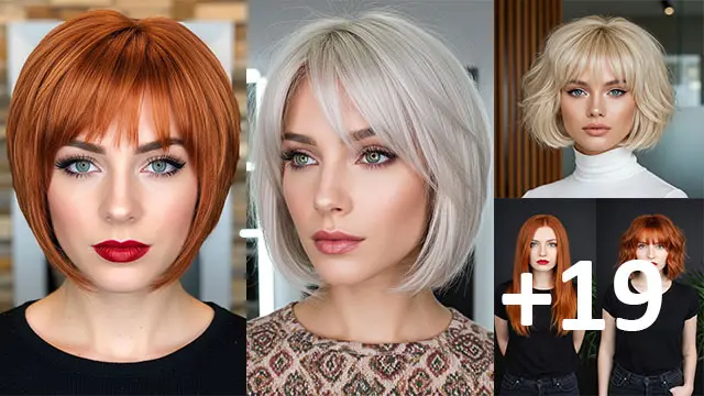 19 Bob with Curtain Bangs Hairstyle Ideas You'll Love