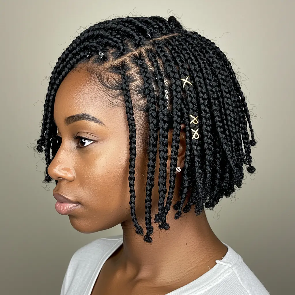 #10 Tribal Box Braids For Black Girls