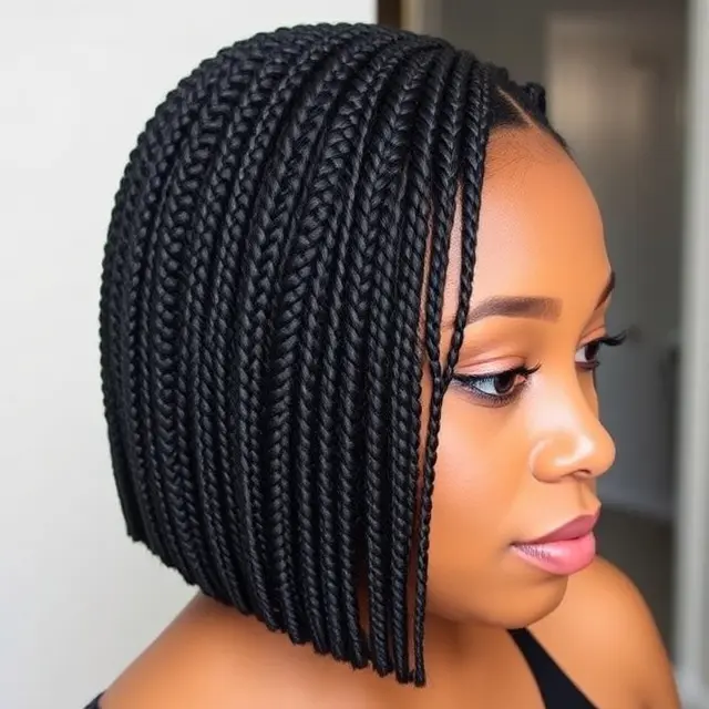 #11 Braids for Short Black Hair