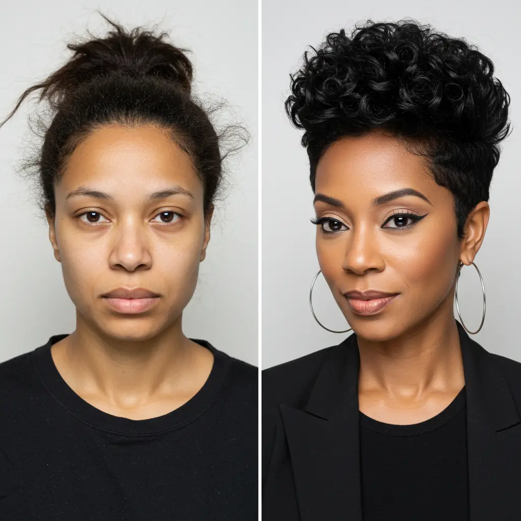 #13 Natural Wavy Pixie