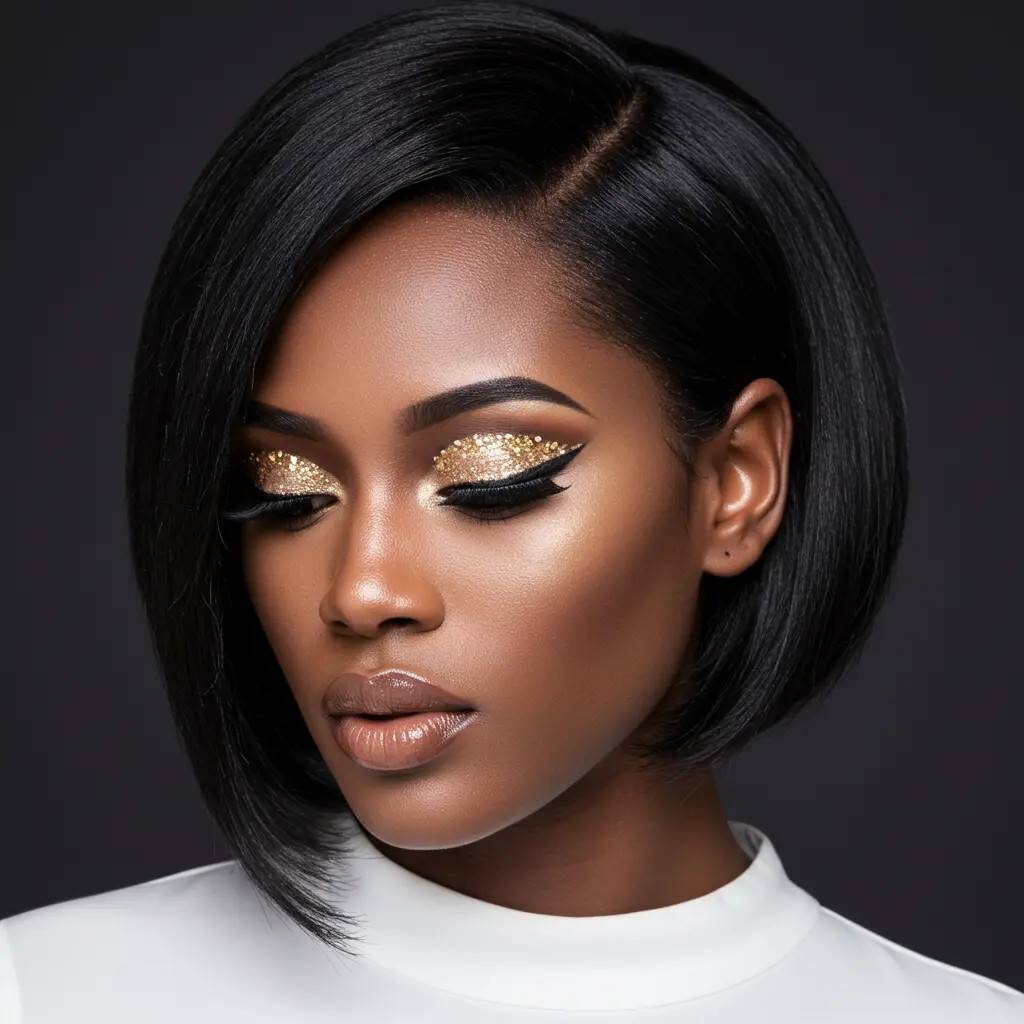 #17 Side-Parted Bob