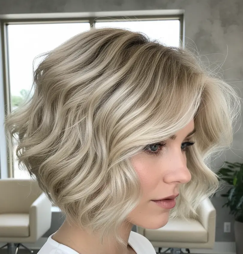#2 Very Messy Layers and Short Hair