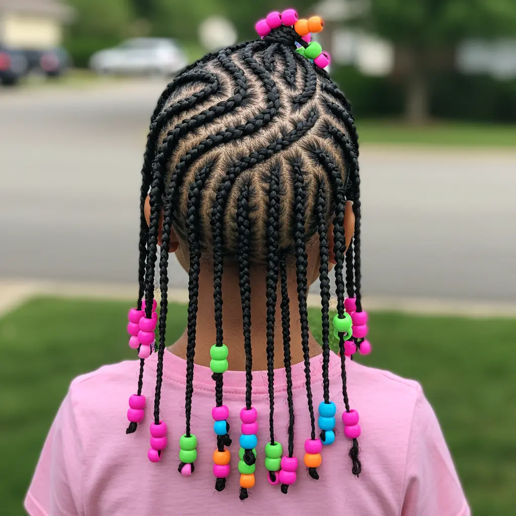 #5 Braids for Short Hair on Black Girls