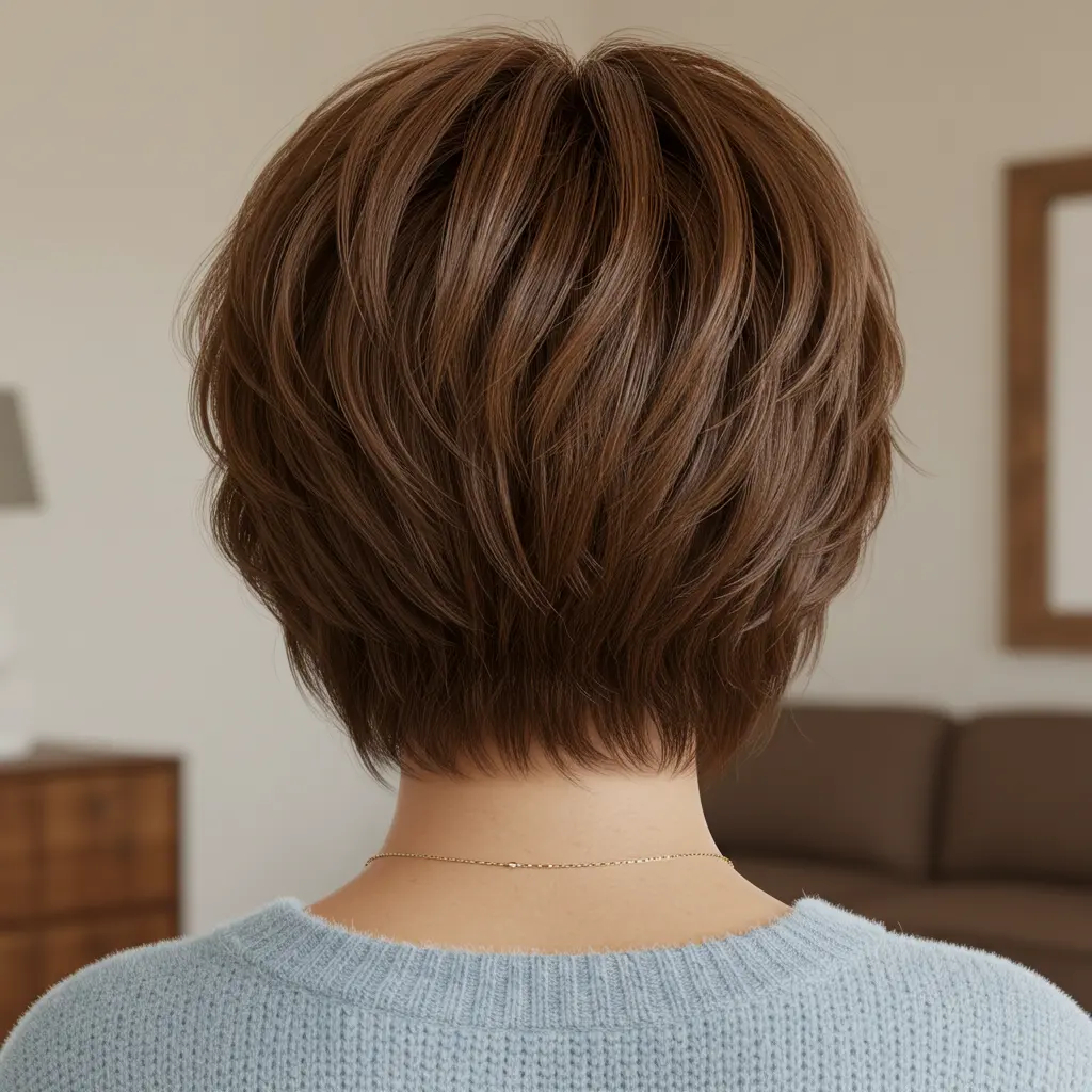 #5 Short Hair with Visible Layering