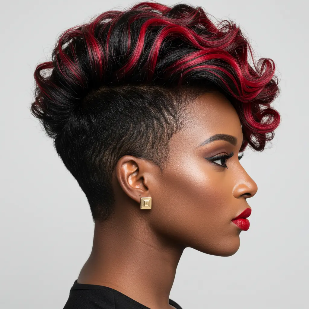 #6 Short Weave with Braids in Front