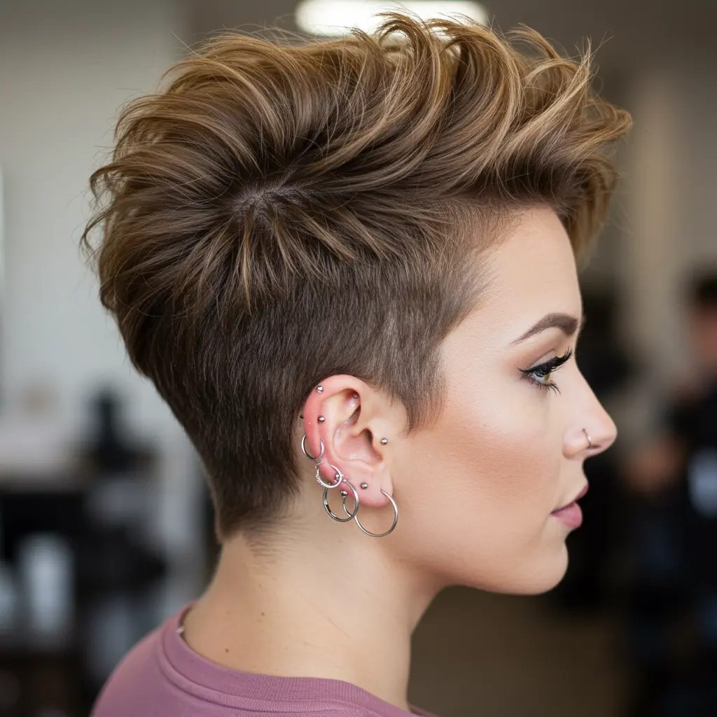 #8 Pixie with Messy Top