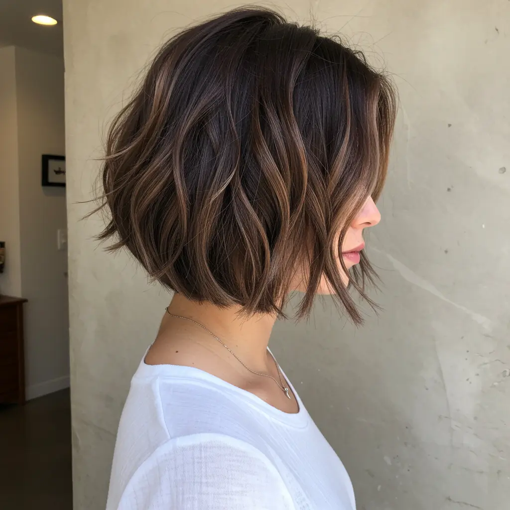 #9 Lived-In Neck-Length Bob Haircut