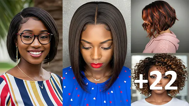 22 Stunning Bob Hairstyles For Black Women You'll Love
