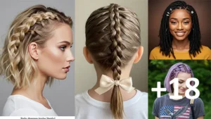 18 Stunning Braids for Short Hair You'll Want to Try Now