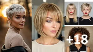 18 Short Hair with Bangs Styles That Are Trending Now