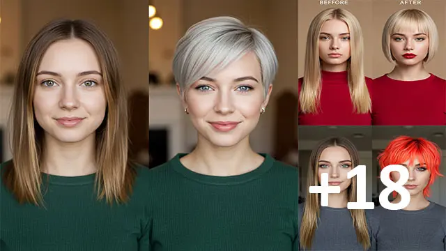 18 Best Before & After Short Hair Transformations Ever