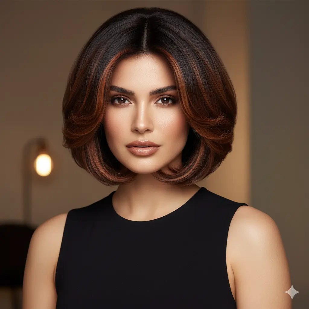 #1 Chic Deep Side Part Bob with Layers