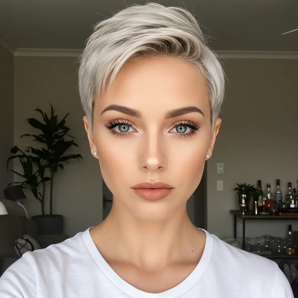 #10 Easy-Styling Very Short Pixie Hair