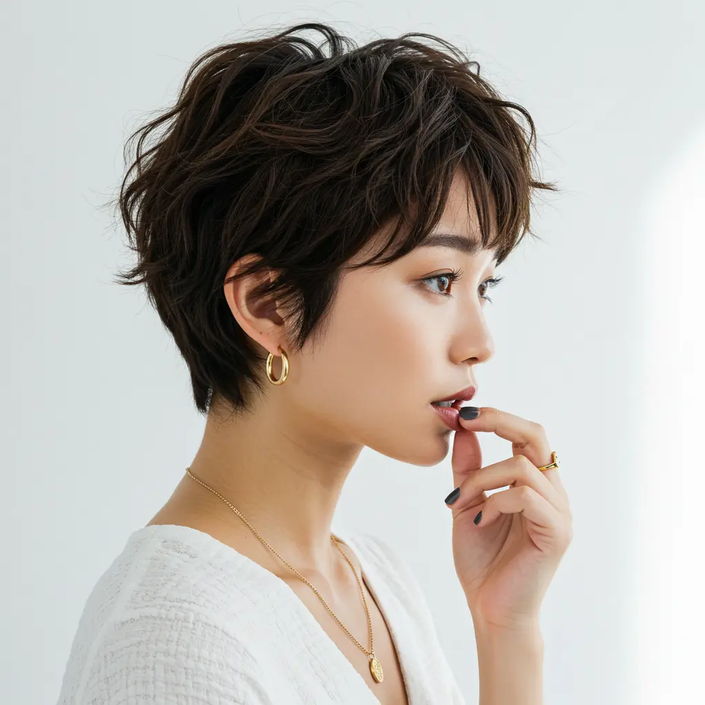 #10 Short Layered Haircut