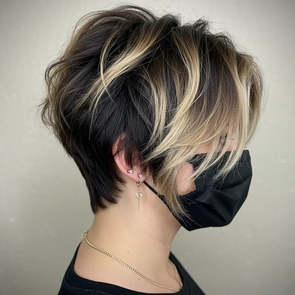 #11 Short and Choppy Inverted Bob