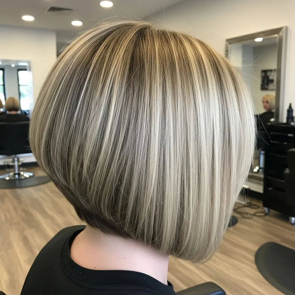#12 Rounded Blonde Bob