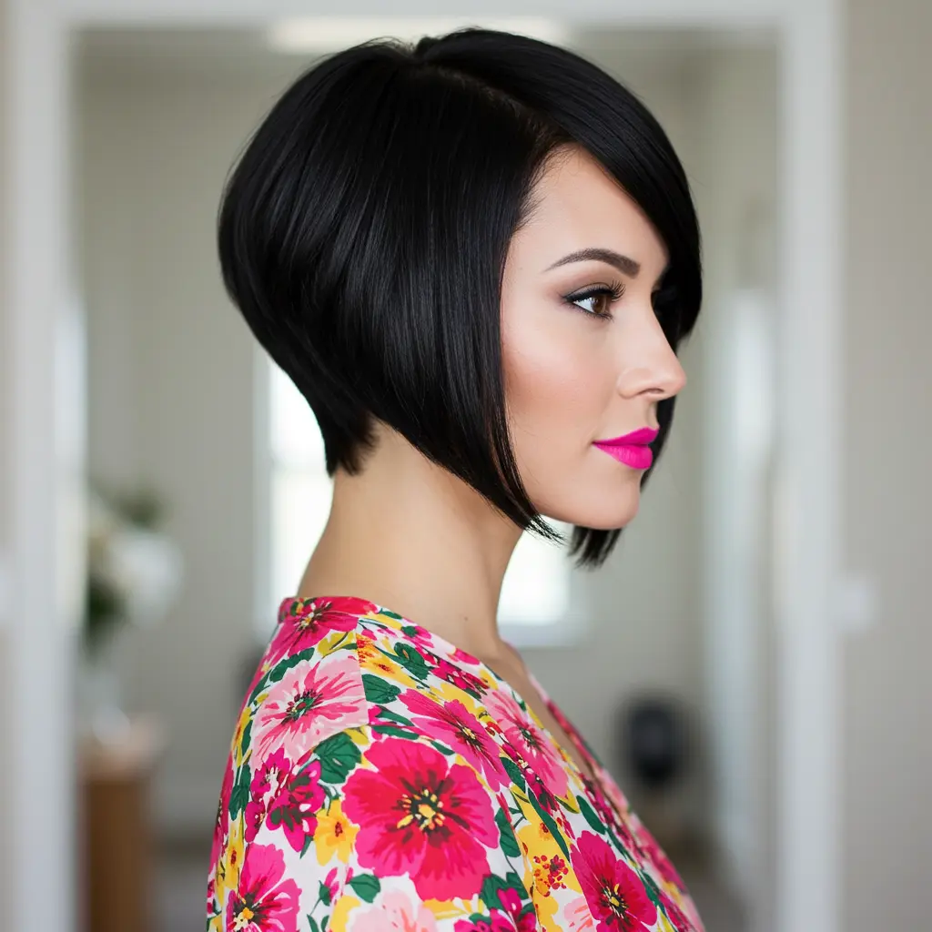 #12 Inverted Bob with a Short Undercut