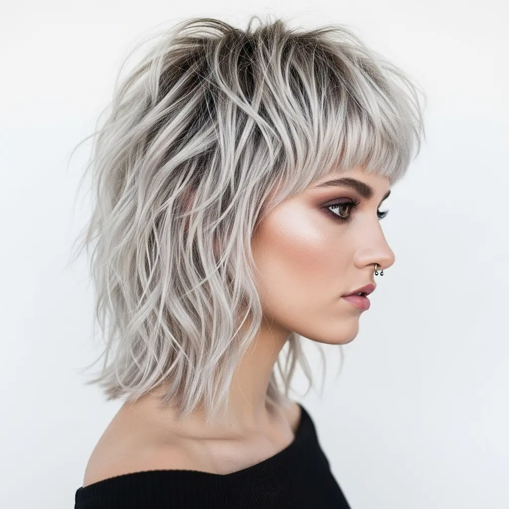 #14 Dimensional and Textured Hairstyle