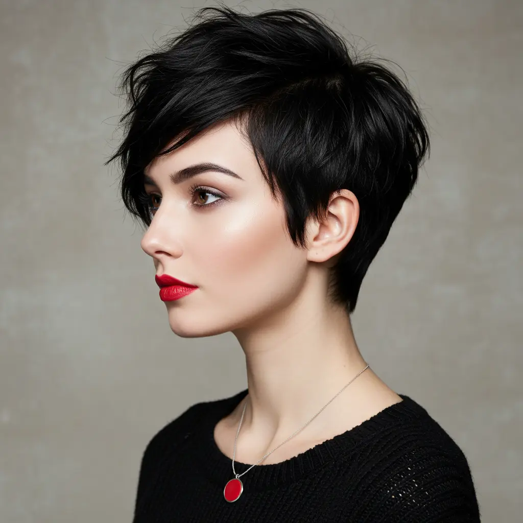 #14 Grown-Out Pixie with Feathered Bangs