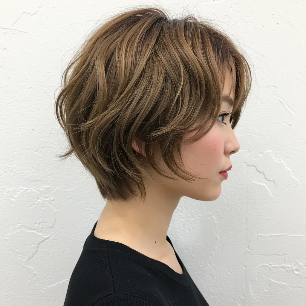 #17 Flowing Boyish Shag