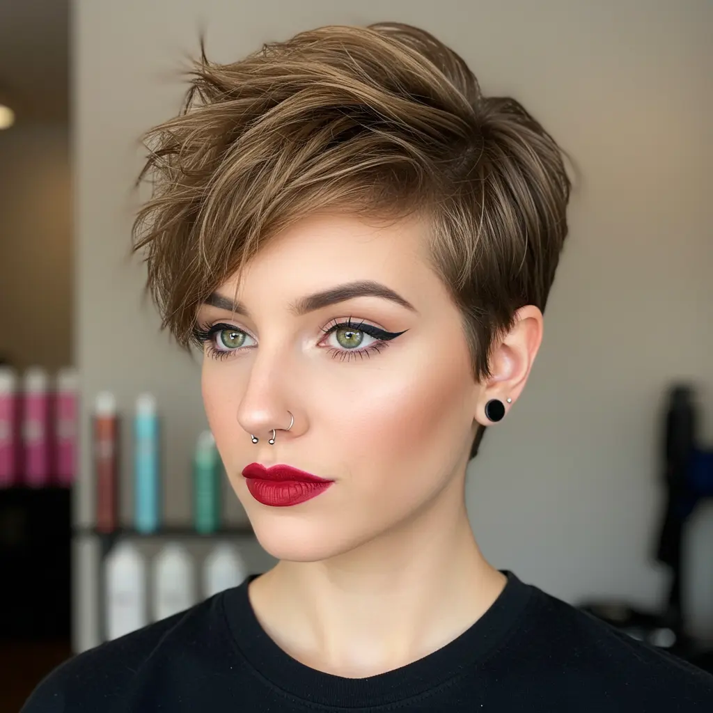 #19 Shaggy Pixie Mullet