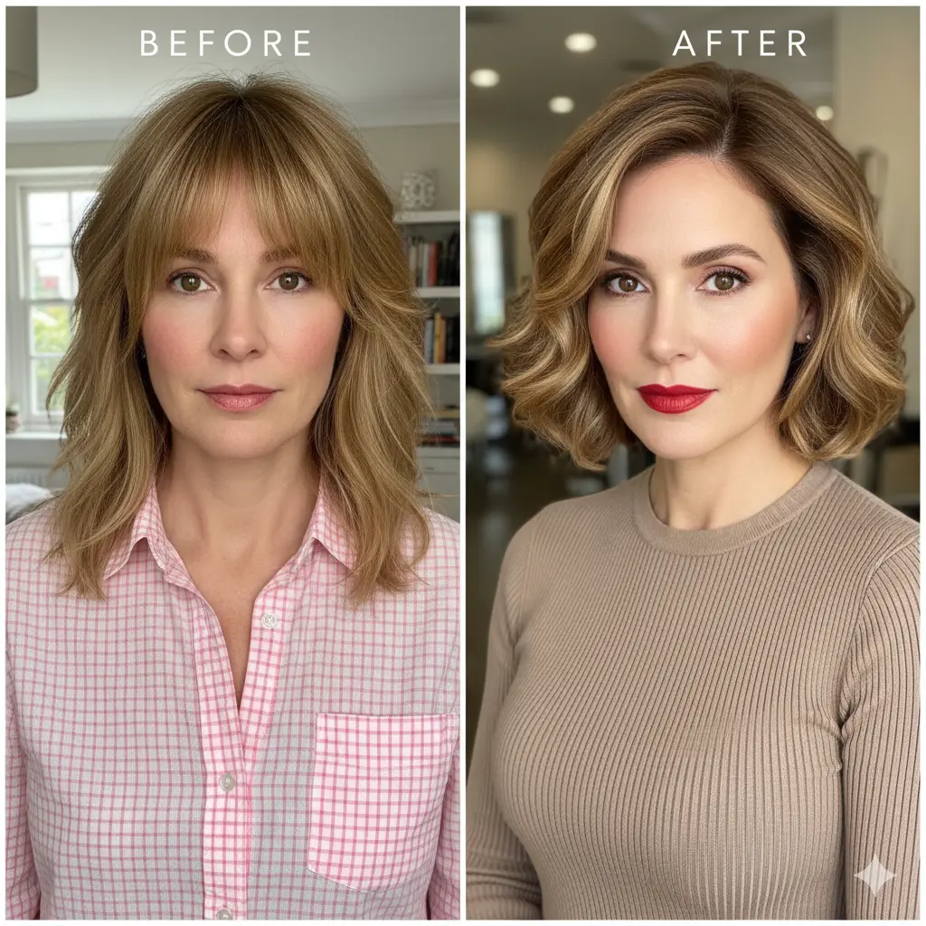 #21 Dark Golden Blonde Bob
